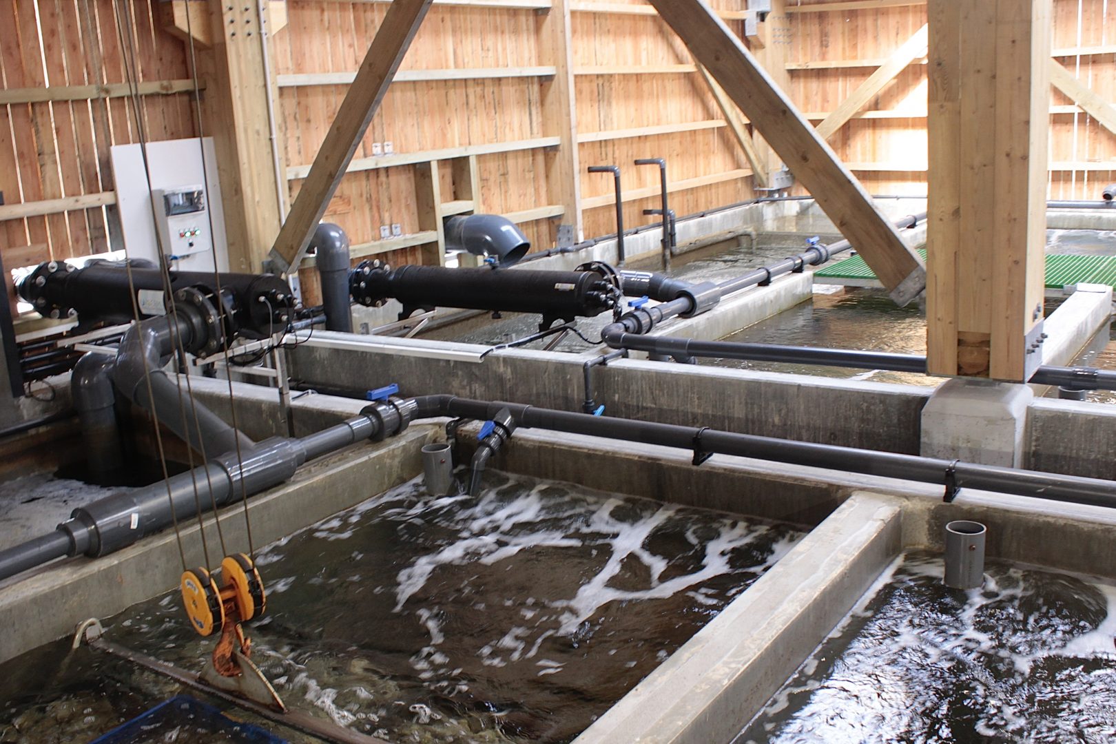 Filtration, oxygénation, refroidissement